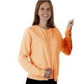 Women's Twinset Crew Neck Cardigan W/ Short Sleeve Shell - Custom